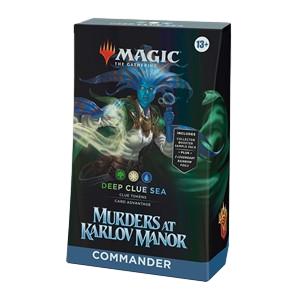 Commander Deck: "Deep Clue Sea" (Murders at Karlov Manor Commander)